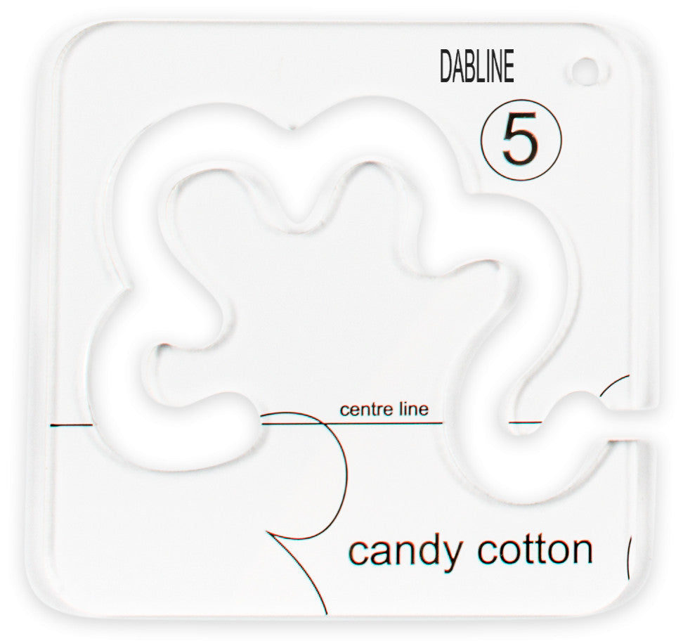 Cotton Candy Quilting Template – Dabline