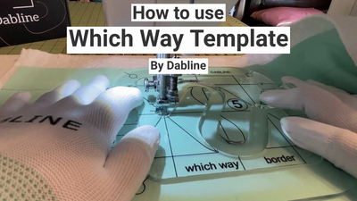 How to Use The Which Way Template by Dabline