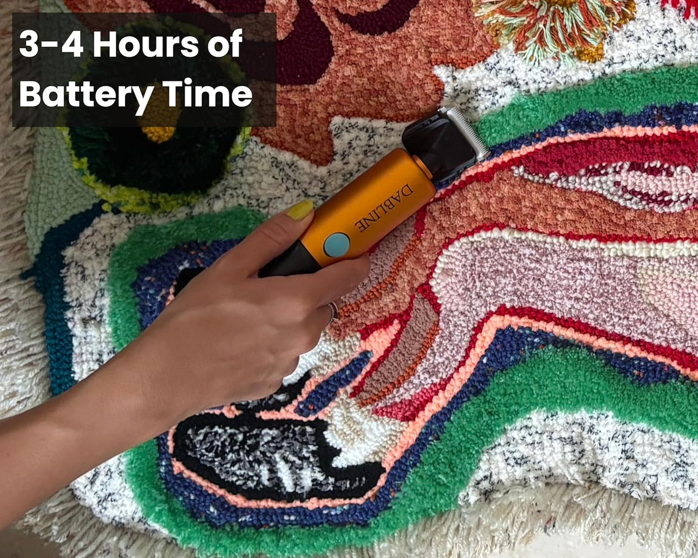 Dabline Cordless Carpet Trimmer Tufting Battery - Replacement Battery for Dabline Rug Trimmer
