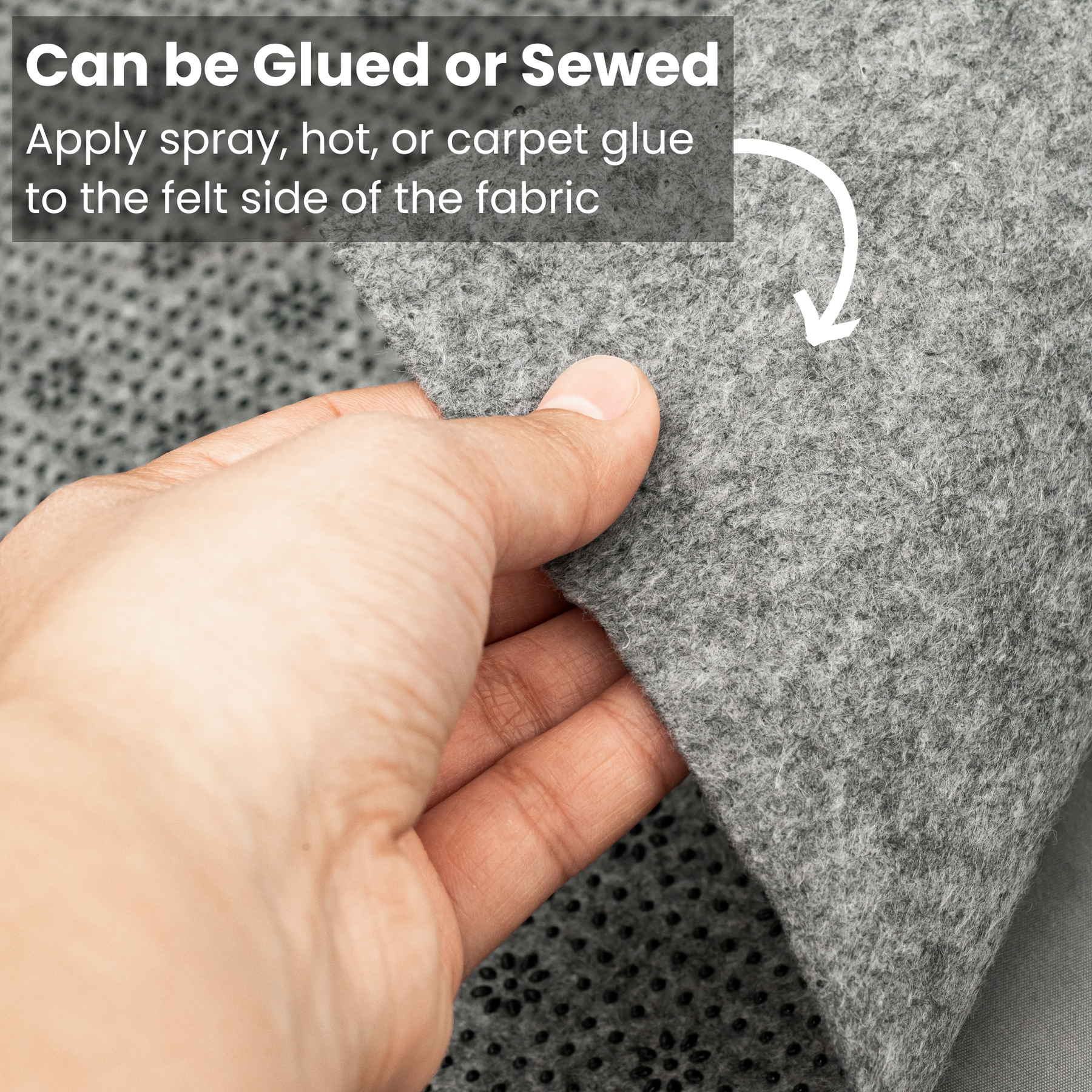 Rug Backing Non-Slip Riiai Backing Fabric 72x40 Inch Tufting Cloth