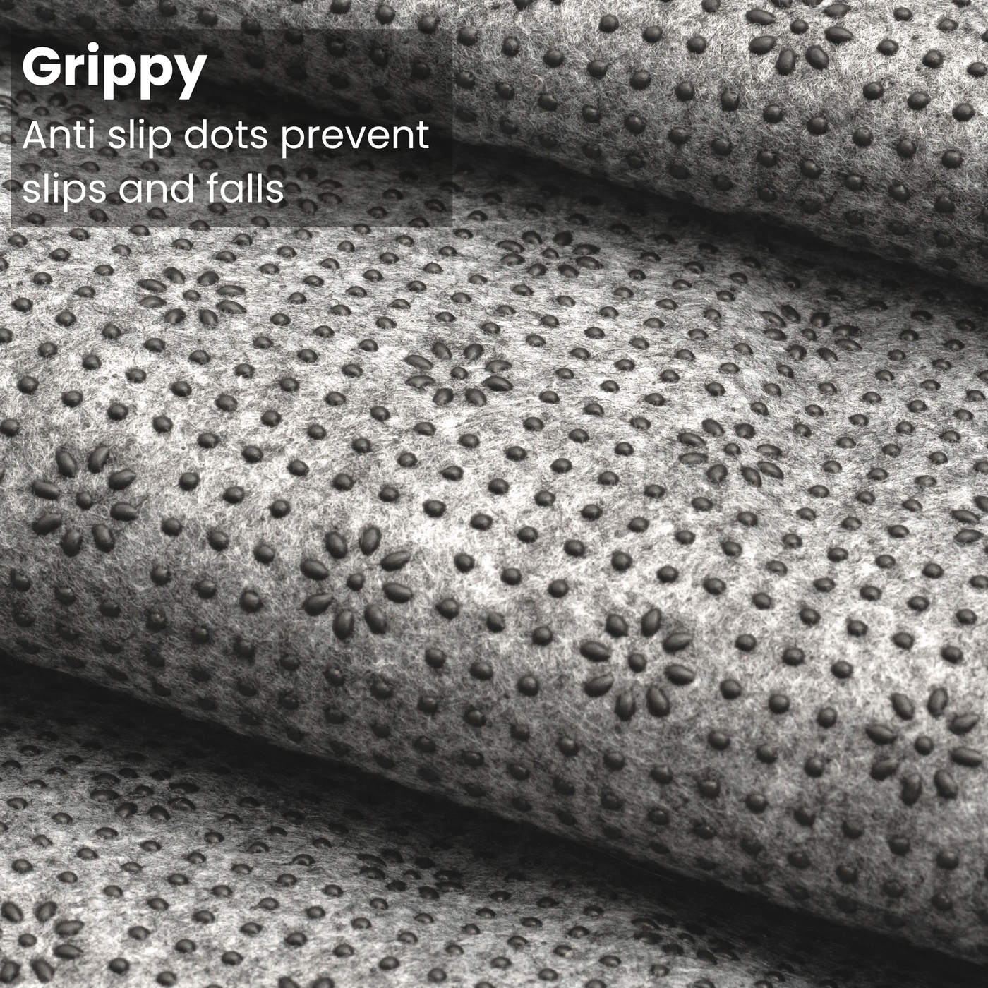 Backing Rug Fabric for Tufting with Grippy Non Slip Rubber Dots – Dabline