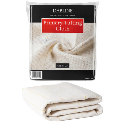 DABLINE 80 x 120 Non Slip Rug Pad for Tufting and Rug Making, Thick and Grippy Backing Fabric